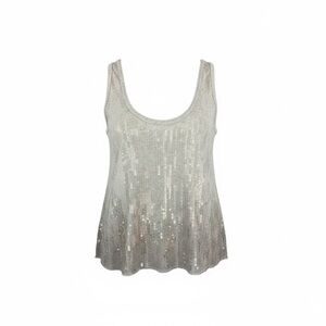 J. Crew top with shimmery front